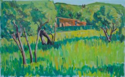 “High Grass”, oil on linen, 50x80cm  Price 1400 E